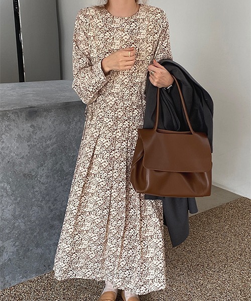 セール ヴィンテージ調レトロフラワー ワンピース Ama ワンピース Gossip ロサンゼルス ゴシップロサンゼルス のファッション通販 Zozotown