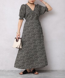 ap retro | カシュクールボタンデザインワンピース【ZOZO限定アイテム】(ワンピース)