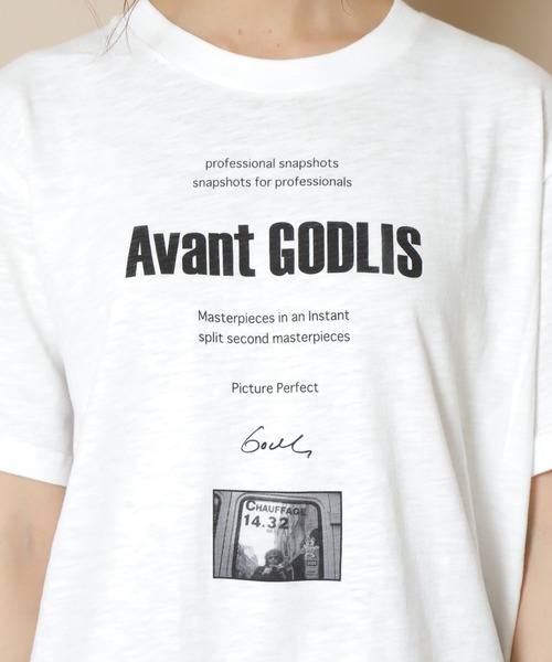 N.（N. Natural Beauty Basic）（エヌエヌナチュラルビューティーベーシック）の「【GOOD ROCK SPEED】GODLIS Tシャツ（Tシャツ/カットソー・レディース・ホワイト・MEDIUM）」の3枚目の写真