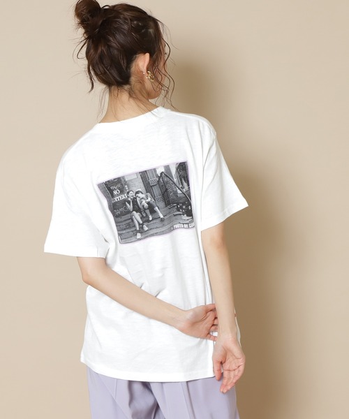 N.（N. Natural Beauty Basic）（エヌエヌナチュラルビューティーベーシック）の「【GOOD ROCK SPEED】GODLIS Tシャツ（Tシャツ/カットソー・レディース・ホワイト・MEDIUM）」の6枚目の写真
