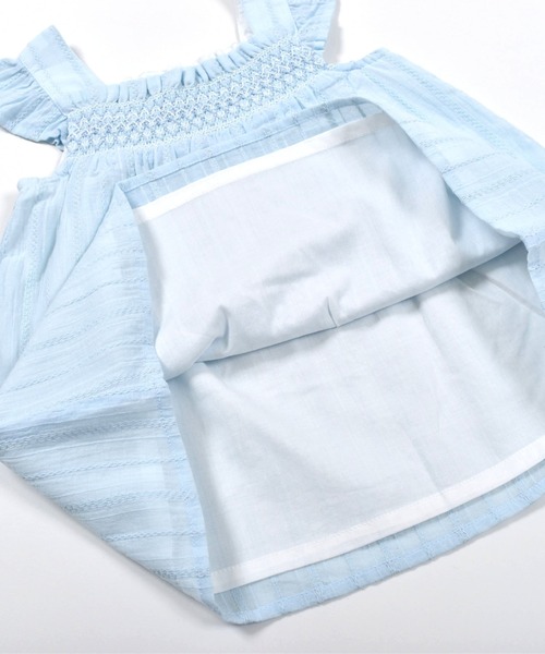 Bebe レース ストライプ ストライプ Bebe ベベ のファッション ワンピース 80 100cm ワンピース スモッキング スモッキング