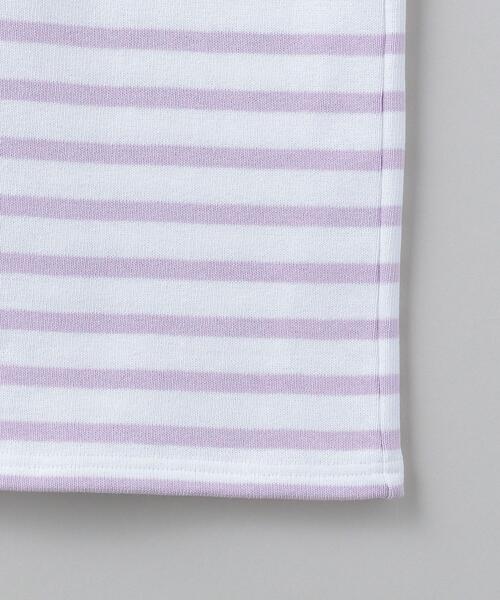 SAINT JAMES（セントジェームス）の「＜SAINT JAMES＞OUESSANT BORDER PULLOVER/カットソー（Tシャツ/カットソー・レディース・ライラック/ライトブルー/ケリー/オフホワイト・06/03）」の5枚目の写真