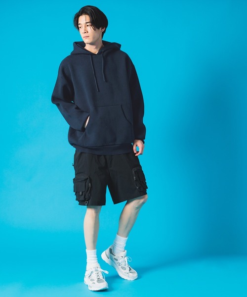 NewAnce（ニュアンス）の「【NewAnce】ビッグシルエットヘビーウェイトニットパーカー（パーカー・メンズ・ブラック/ネイビー/グレー/アイボリー・4/5）」の18枚目の写真