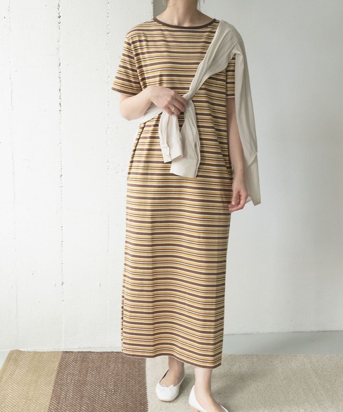 セール Thint マルチボーダーtシャツワンピース ワンピース Urban Research Doors アーバンリサーチドアーズ のファッション通販 Zozotown