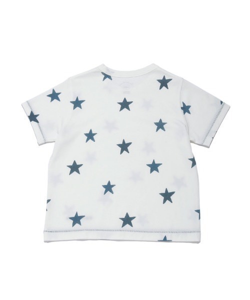 gelato pique（ジェラートピケ）の「【KIDS】スターモチーフ kids Tシャツ（Tシャツ/カットソー・キッズ・ネイビー・SMALL/MEDIUM/X-SMALL/XX-SMALL）」の4枚目の写真
