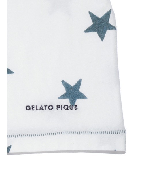 gelato pique（ジェラートピケ）の「【KIDS】スターモチーフ kids Tシャツ（Tシャツ/カットソー・キッズ・ネイビー・SMALL/MEDIUM/X-SMALL/XX-SMALL）」の7枚目の写真