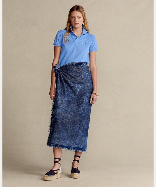 POLO RALPH LAUREN(ポロ ラルフ ローレン)の「アース ポロシャツ(ポロシャツ・レディース・ブルー系3・SMALL/MEDIUM/LARGE/X-LARGE/X-SMALL)」の3枚目の写真