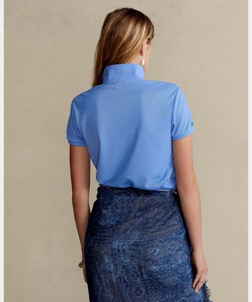 POLO RALPH LAUREN(ポロ ラルフ ローレン)の「アース ポロシャツ(ポロシャツ・レディース・ブルー系3・SMALL/MEDIUM/LARGE/X-LARGE/X-SMALL)」の4枚目の写真