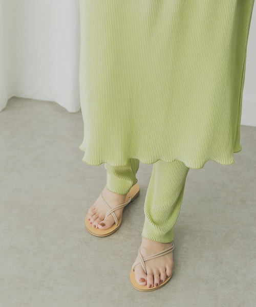 KBF+（ケービーエフプラス）の「KBF+　レギンススカート（スカート・レディース・ライトグレー/グリーン系その他/ブラック・ONE）」の10枚目の写真