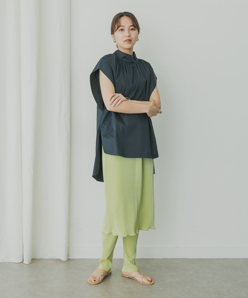 KBF+（ケービーエフプラス）の「KBF+　レギンススカート（スカート・レディース・ライトグレー/グリーン系その他/ブラック・ONE）」の12枚目の写真