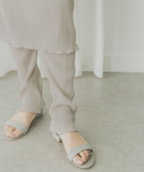 KBF+（ケービーエフプラス）の「KBF+　レギンススカート（スカート・レディース・ライトグレー/グリーン系その他/ブラック・ONE）」の20枚目の写真