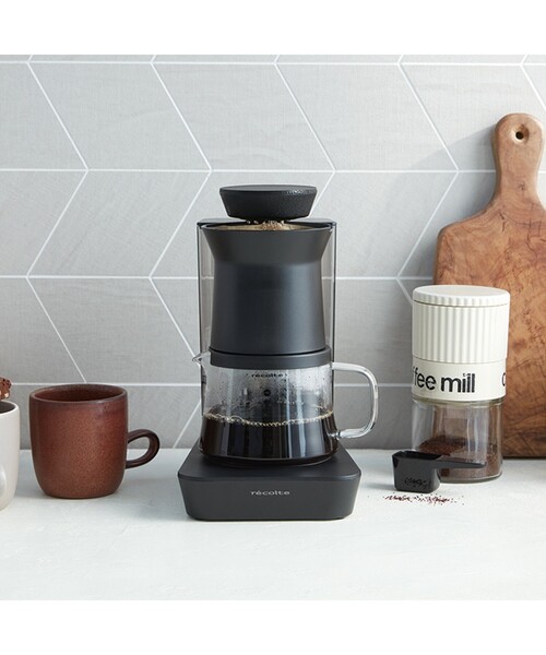 212 KITCHEN STORE（トゥワントゥキッチンストア）の「◆レインドリップコーヒーメーカー RDC-1（BK） ＜recolte レコルト＞（キッチン家電・レディース・その他・00）」の6枚目の写真