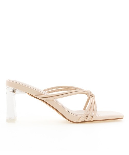 A de Vivre（アドゥヴィーヴル）の「ストリングミュールサンダル（サンダル・レディース・ブラック/ブルー/アイボリー・LL/S/M/L）」の2枚目の写真