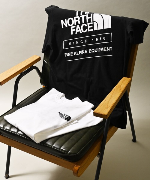 THE NORTH FACE（ザノースフェイス）の「THE NORTH FACE (ザ・ノース フェイス) THRWBACK 半袖Tシャツ（Tシャツ/カットソー・レディース・ホワイト/ブラック・S/M）」の6枚目の写真