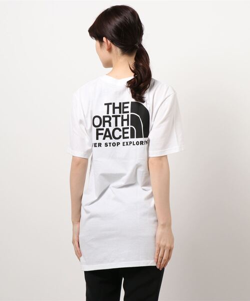 THE NORTH FACE（ザノースフェイス）の「THE NORTH FACE (ザ・ノース フェイス) THRWBACK 半袖Tシャツ（Tシャツ/カットソー・レディース・ホワイト/ブラック・S/M）」の20枚目の写真