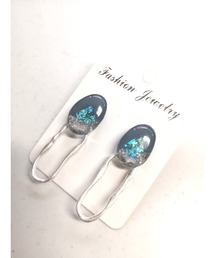 【kun】オシャレで透明感のあるピアス(MA)