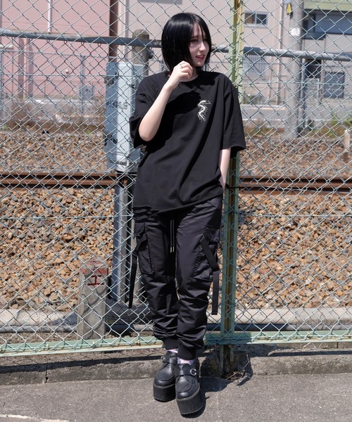 Espina（エスピナ）の「センチピードダメージTシャツ（Tシャツ/カットソー・メンズ・ホワイト/ブラック・FREE）」の7枚目の写真