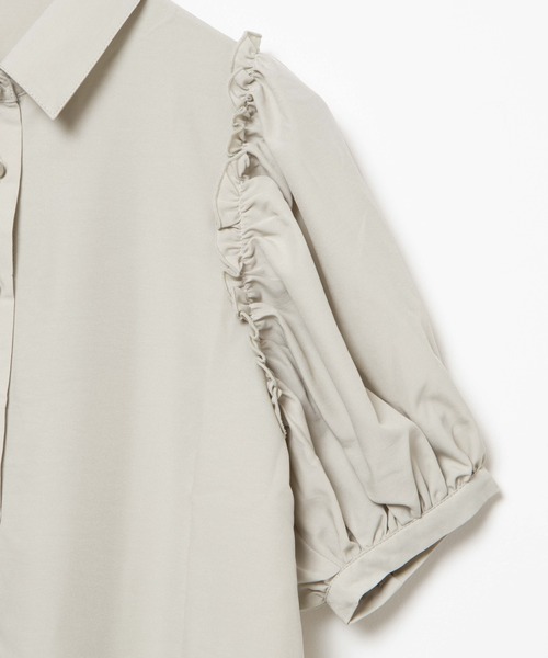 WEGO（ウィゴー）の「WEGO/ギャザースリーブアソートブラウス（シャツ/ブラウス・レディース・ホワイト/グリーン系その他/その他2/その他1・FREE）」の7枚目の写真