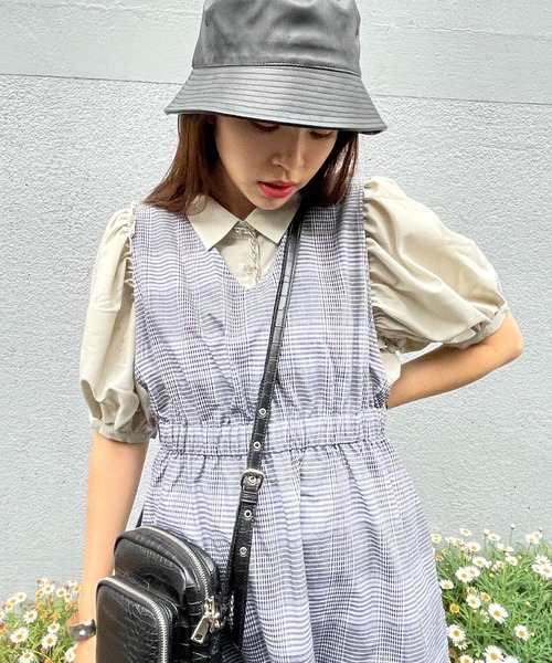 WEGO（ウィゴー）の「WEGO/ギャザースリーブアソートブラウス（シャツ/ブラウス・レディース・ホワイト/グリーン系その他/その他2/その他1・FREE）」の15枚目の写真