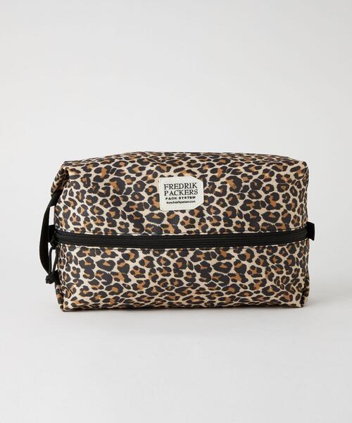 FREDRIK PACKERS（フレドリックパッカーズ）の「【別注】【WEB限定】<FREDRIK PACKERS (フレドリックパッカーズ) > ポーチ -撥水-（ポーチ・レディース・モカ/ブラック・FREE）」の4枚目の写真