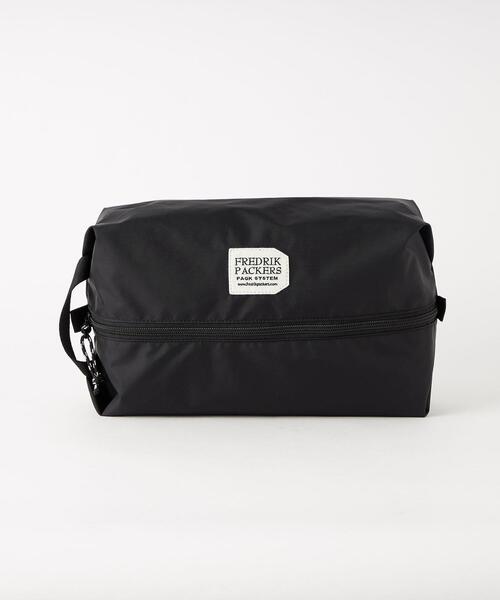 FREDRIK PACKERS（フレドリックパッカーズ）の「【別注】【WEB限定】<FREDRIK PACKERS (フレドリックパッカーズ) > ポーチ -撥水-（ポーチ・レディース・モカ/ブラック・FREE）」の5枚目の写真