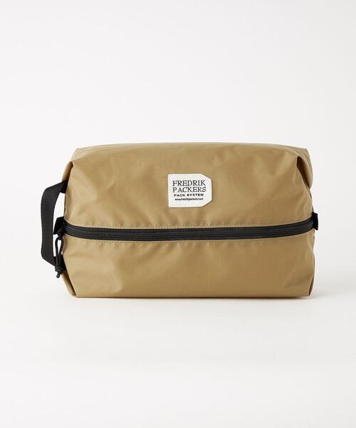 FREDRIK PACKERS（フレドリックパッカーズ）の「【別注】【WEB限定】<FREDRIK PACKERS (フレドリックパッカーズ) > ポーチ -撥水-（ポーチ・レディース・モカ/ブラック・FREE）」の6枚目の写真