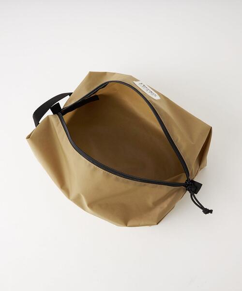 FREDRIK PACKERS（フレドリックパッカーズ）の「【別注】【WEB限定】<FREDRIK PACKERS (フレドリックパッカーズ) > ポーチ -撥水-（ポーチ・レディース・モカ/ブラック・FREE）」の12枚目の写真