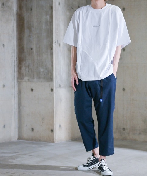 Limited Line Naive Magic(リミテッドラインナイーブマジック)の「【a】天竺バックプリント クルーネック半袖BIG Tシャツ(Tシャツ/カットソー・メンズ・ホワイト系その他/グリーン系その他/ブラック/グリーン/ブラウン系その他/ブラウン/ブラック系その他/ブルー系その他/ベージュ/ベージュ系その他/ホワイト/ブルー・MEDIUM/LARGE)」の14枚目の写真