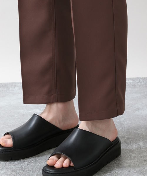 RAGEBLUE(レイジブルー)の「センタープレス/ライトPEツイルナローアンクルパンツ/950024(スラックス・メンズ・ブラック/ダークブラウン/グリーン系その他・MEDIUM/LARGE)」の15枚目の写真