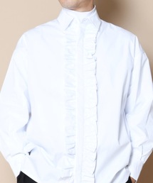 メンズのシャツ ブラウス ホワイト 白色系 フリル ファッション通販 Zozotown