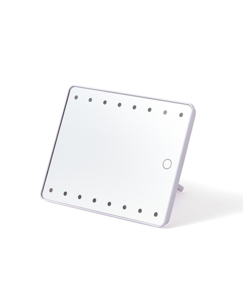 Francfranc(フランフラン)の「ルチオ ブライトニングミラー S ホワイト(手鏡/メイクミラー・レディース・ホワイト・FREE)」の6枚目の写真