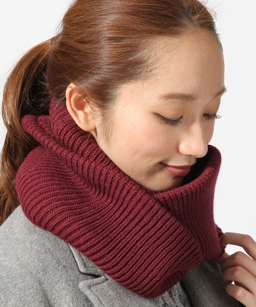 HARE（ハレ）の「アゼアミスヌード【HARE】（ストール/ショール・メンズ・オフホワイト/ブラック/グレー/ボルドー・ONE SIZE）」の12枚目の写真