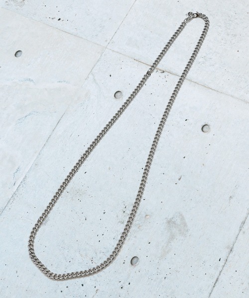 ROOPTOKYO（ループトウキョウ）の「シルバーネックレス 重ね付け シンプル シルバーアクセ チェーンネックレス（ネックレス・メンズ・シルバー・ONE SIZE）」の2枚目の写真