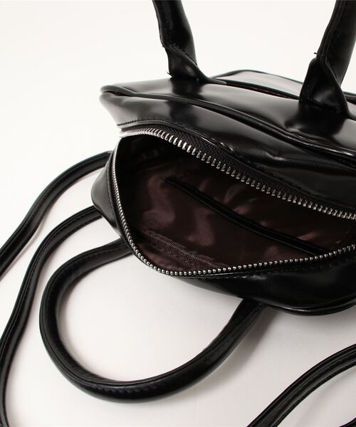 apres jour mignon（アプレジュールミニョン）の「【apresjour mignon×ARIAZ】スクエアバッグ（ハンドバッグ・レディース・ブラック/グリーン/ブラック系その他/アイボリー・ONESIZE）」の12枚目の写真