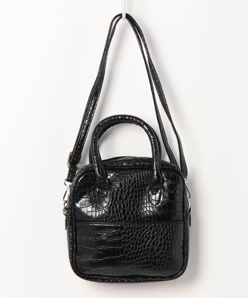 apres jour mignon（アプレジュールミニョン）の「【apresjour mignon×ARIAZ】スクエアバッグ（ハンドバッグ・レディース・ブラック/グリーン/ブラック系その他/アイボリー・ONESIZE）」の15枚目の写真