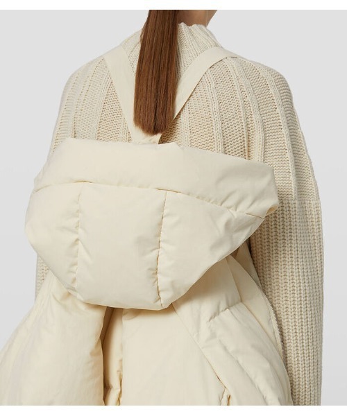 JIL SANDER ジルサンダー ダウン コート ベージュ 32
