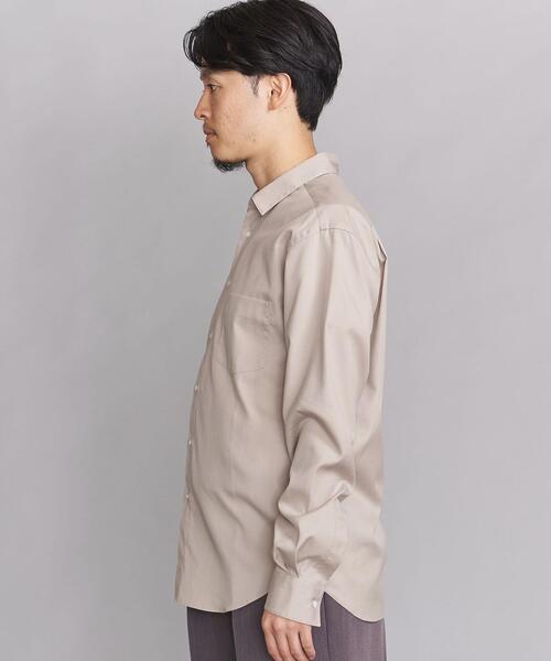 BEAUTY&YOUTH UNITED ARROWS（ビューティーアンドユースユナイテッドアローズ）の「BY クリアオックスフォード レギュラー スリム（シャツ/ブラウス・メンズ・ホワイト/ブラック/ナチュラル/ロイヤルブルー・S/M/L/XL/XS）」の16枚目の写真