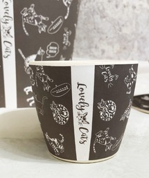 axes femme（アクシーズファム）の「Lovely Cats　バンブーファイバーカップＢ（グラス/マグカップ/タンブラー）」