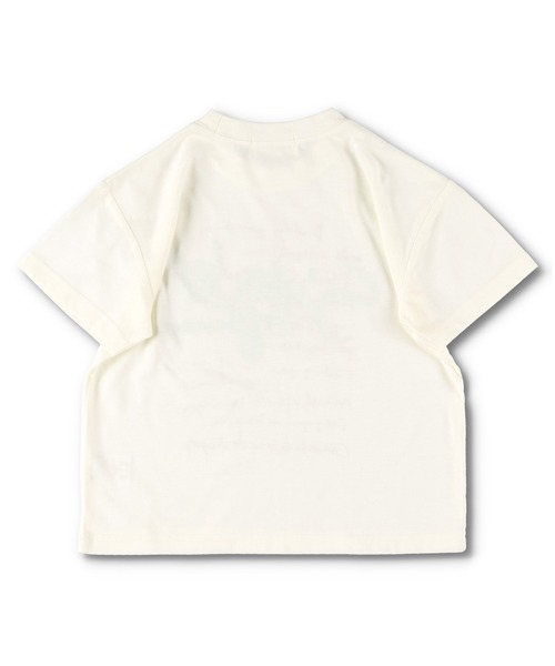 RADCHAP(ラッドチャップ)の「【RADCHAPプチプラ】スプレーロゴプリントTシャツ(Tシャツ/カットソー・キッズ・オフホワイト/ブラック・90cm/110cm/140cm/150cm/130cm/100cm/120cm)」の9枚目の写真