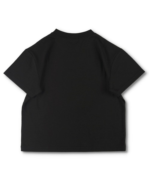 RADCHAP(ラッドチャップ)の「【RADCHAPプチプラ】スプレーロゴプリントTシャツ(Tシャツ/カットソー・キッズ・オフホワイト/ブラック・90cm/110cm/140cm/150cm/130cm/100cm/120cm)」の15枚目の写真
