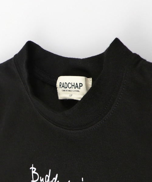 RADCHAP(ラッドチャップ)の「【RADCHAPプチプラ】スプレーロゴプリントTシャツ(Tシャツ/カットソー・キッズ・オフホワイト/ブラック・90cm/110cm/140cm/150cm/130cm/100cm/120cm)」の16枚目の写真