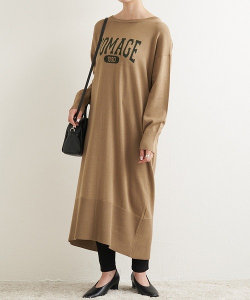 セール 洗える カレッジロゴ ロングニットワンピース 大きいサイズ対応 ワンピース Laveange ラビアンジェ のファッション通販 Zozotown セール 洗える カレッジロゴ ロングニットワンピース 大きいサイズ対応 ワンピース Laveange ラビアンジェ のファッション通販 Zozotown