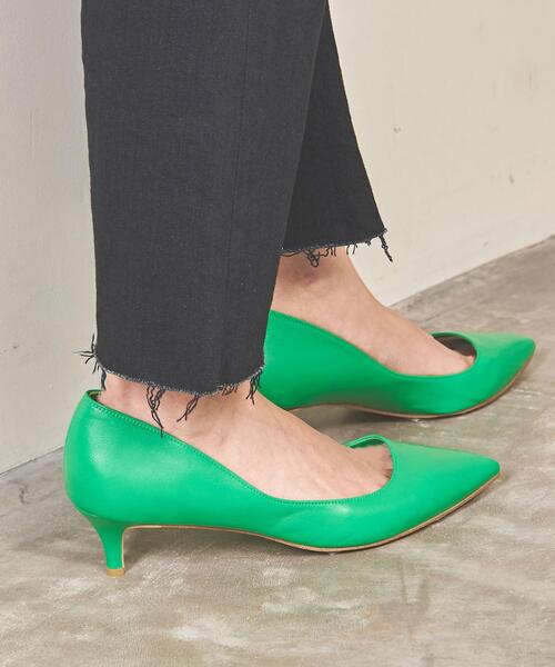 UNITED ARROWS（ユナイテッドアローズ）の「＜UNITED ARROWS＞ポインテッド ソフト パンプス（パンプス・レディース・ブラック/ケリー・38/35/36/37/35h/36h/37h）」の15枚目の写真