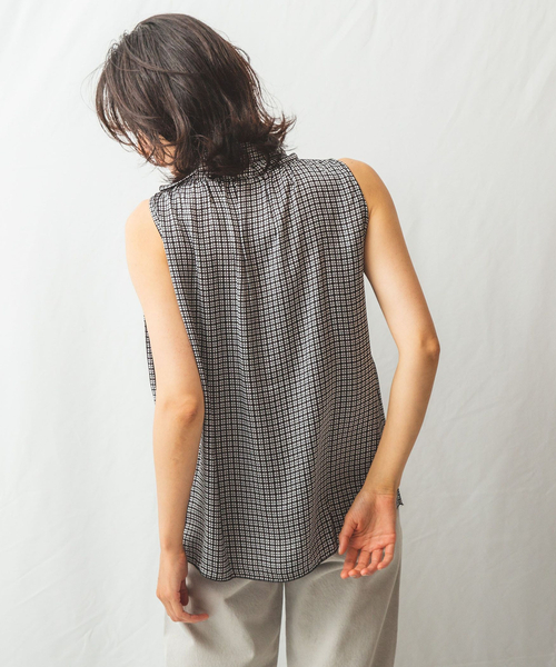 NARACAMICIE（ナラカミーチェ）の「サテン幾何プリントボータイ