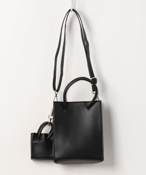 ALTROSE（アルトローズ）の「2WAYミニトートバッグ [シード]（トートバッグ・レディース・アイボリー/グリーン/ゼブラ/ブラック/パープル・FREE）」の11枚目の写真