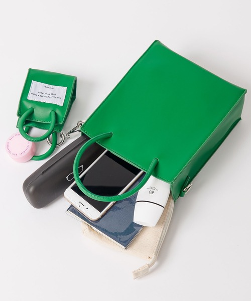 ALTROSE（アルトローズ）の「2WAYミニトートバッグ [シード]（トートバッグ・レディース・アイボリー/グリーン/ゼブラ/ブラック/パープル・FREE）」の21枚目の写真