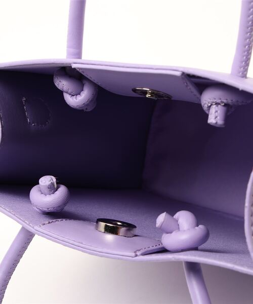 ALTROSE（アルトローズ）の「2WAYミニトートバッグ [シード]（トートバッグ・レディース・アイボリー/グリーン/ゼブラ/ブラック/パープル・FREE）」の18枚目の写真