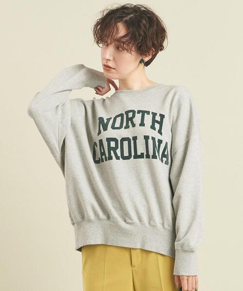 BEAUTY&YOUTH UNITED ARROWS(ビューティーアンドユースユナイテッドアローズ)の「BY カレッジプリントスウェットプルオーバー ∴(スウェット・レディース・ライトグレー/ダークグリーン/コバルトブルー/その他5・FREE)」の6枚目の写真