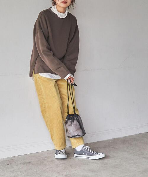 coen（コーエン）の「【WEB限定サイズ(XL)】コーデュロイシェフパンツ#（その他パンツ・レディース・ライトブルー/ブラック/ベージュ/オレンジ/ナチュラル・SMALL/MEDIUM/LARGE/X-LARGE）」の13枚目の写真