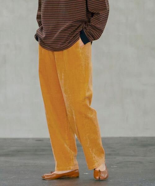 coen（コーエン）の「【WEB限定サイズ(XL)】コーデュロイシェフパンツ#（その他パンツ・レディース・ライトブルー/ブラック/ベージュ/オレンジ/ナチュラル・SMALL/MEDIUM/LARGE/X-LARGE）」の11枚目の写真